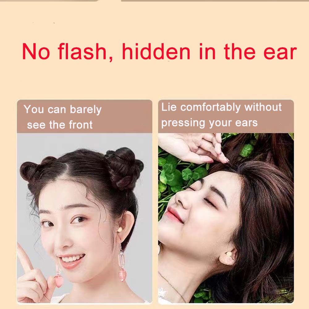 Tai Nghe Bluetooth Mini TWS Không Dây V5.2 Tai Nghe Nhét Tai Giảm Tiếng Ồn Tai Nghe Nhét Tai Tai Nghe Stereo Có Đế Sạc
