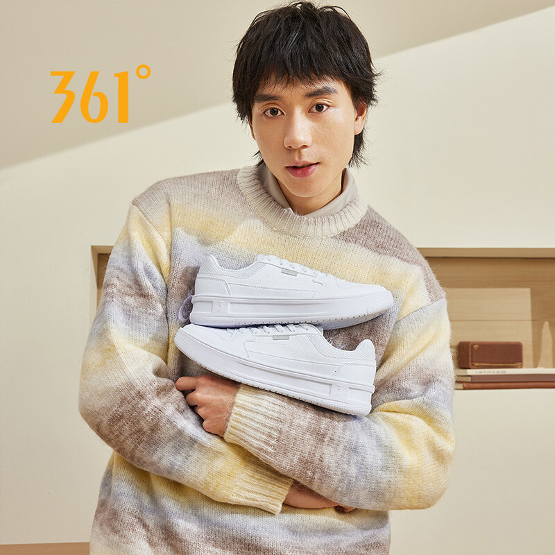 361 Degrees Casual Comfortable Retro Skate Shoes Classic Sneakers