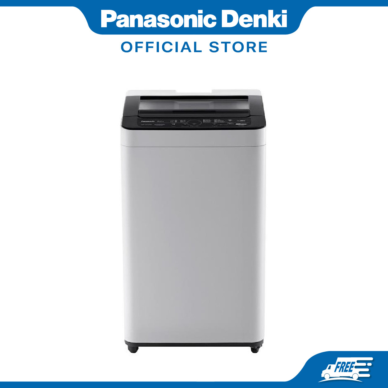 Panasonic NAF80VB7 Washing Machine 8KG with Eco Aquabeat & Aqua Spin