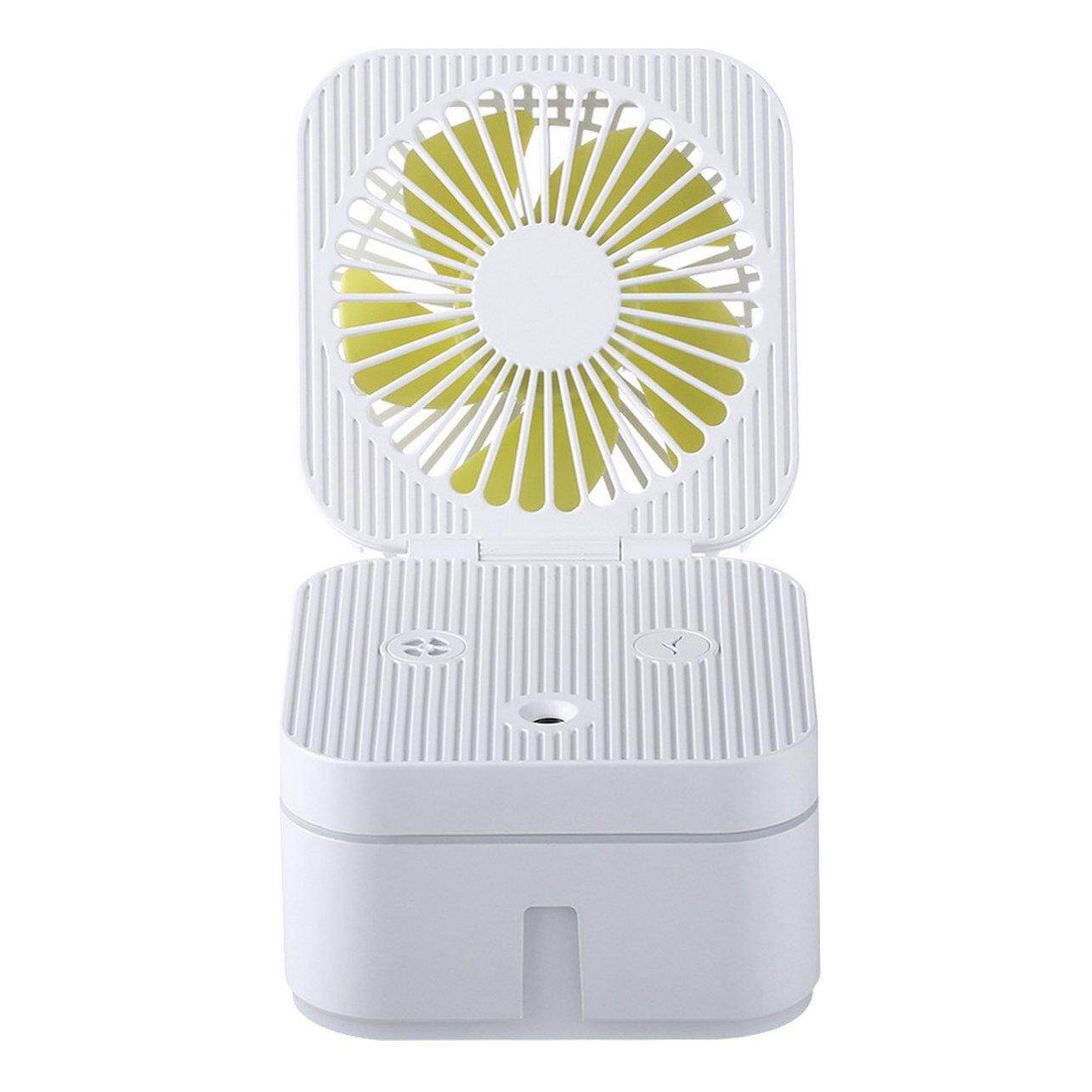 ขายร้อน Creative บุคลิกภาพพัดลมเพิ่มความชื้น USB MINI WIND Mute พัดลมขนาดเล็ก