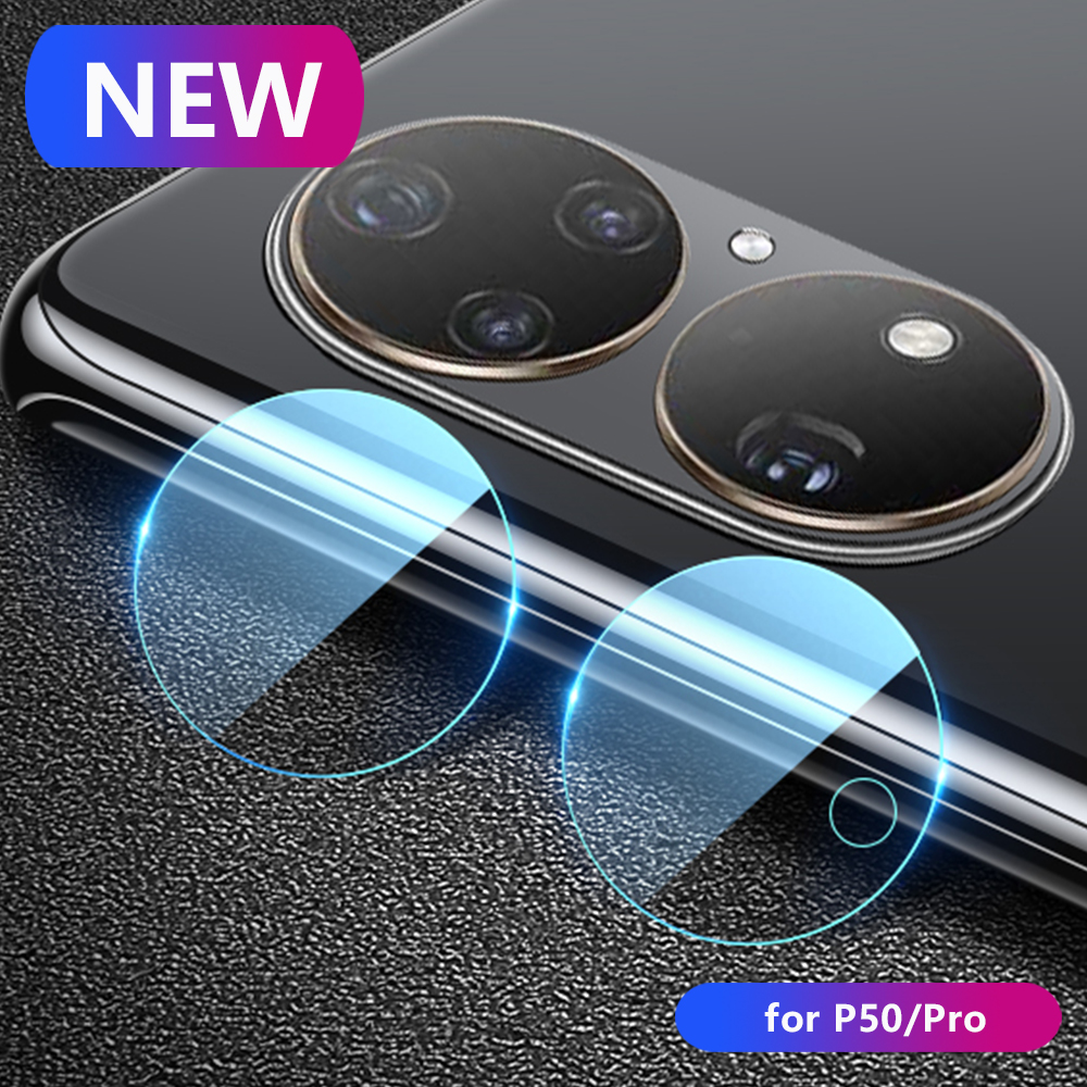 Lens Film for Huawei P50 Pro Back Camera Lens HD Soft Glass Screen Protective Protector Lens Film