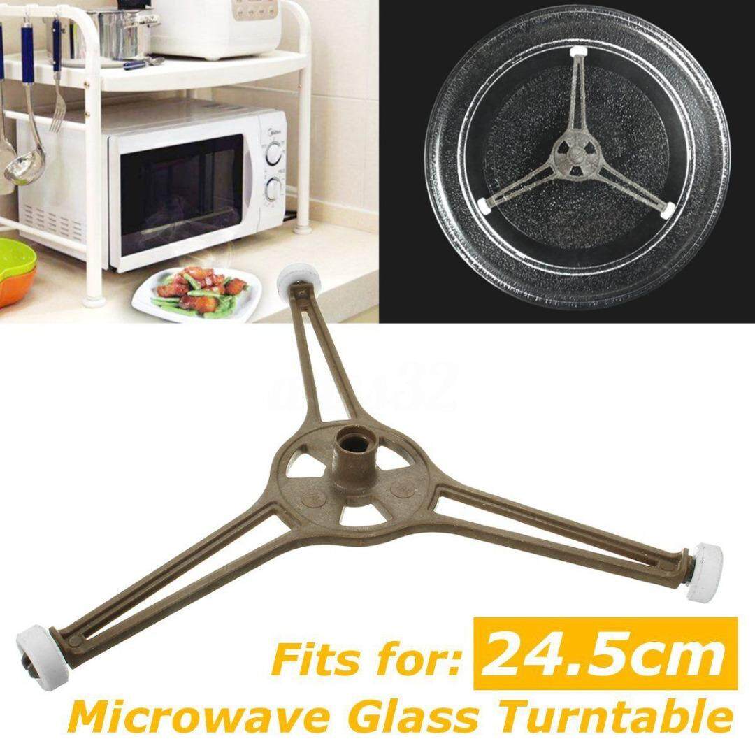 Bestoso Microwave Ring Roller Support Gl Turntable Plate Holder Stand W Triple Arm