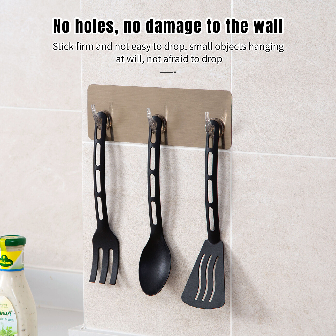 CNMF Strong-Adhesive Free Punch Wall-Mounted Load-Bearing Paste Hook