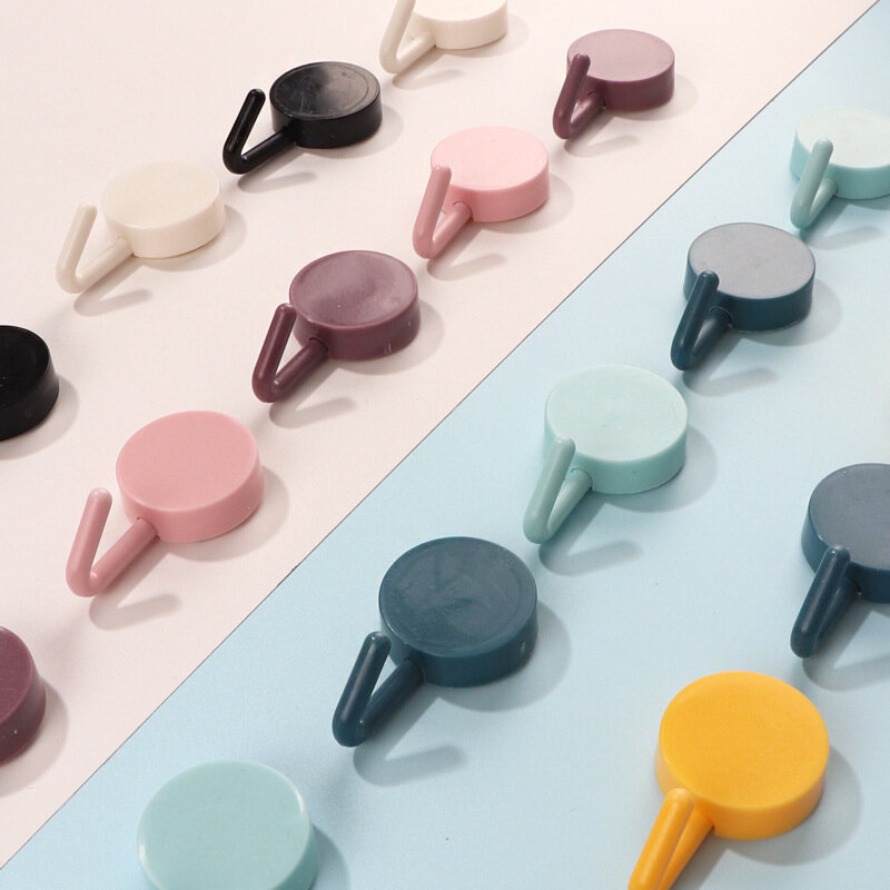 Adhesive Hook Towel Hanger Hook Bathroom Door Hook Kitchen Hook Non-drilling Hook