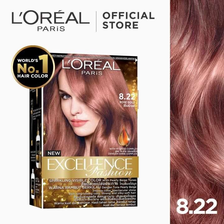 L'Oreal Paris Excellence Fashion Hair Color Rose Gold | Lazada L'Oreal Paris Excellence Fashion Hair Color Rose Gold | Lazada