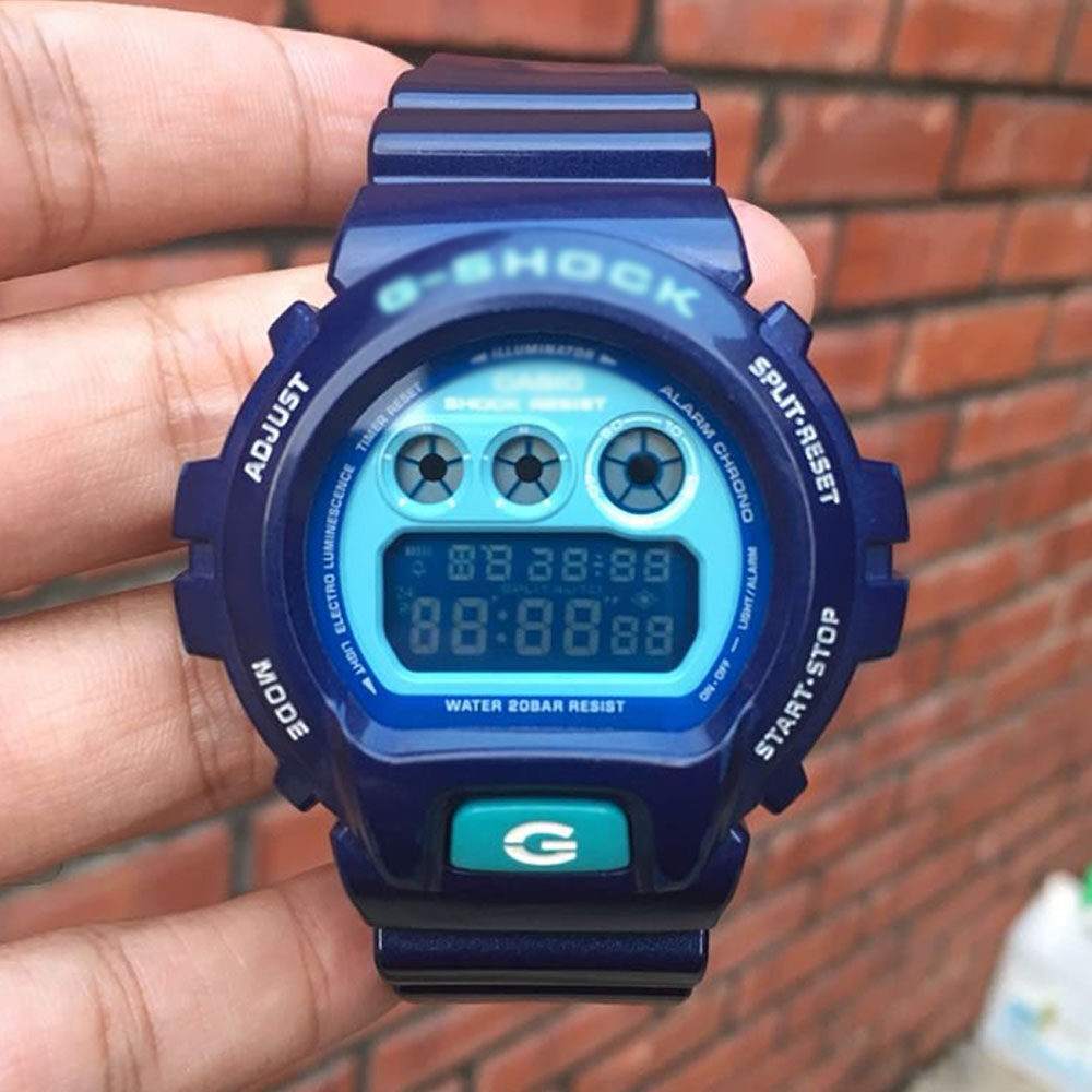 G Style Shock DW6900 Joker black Green Jam Tangan Digital Watch Lazada