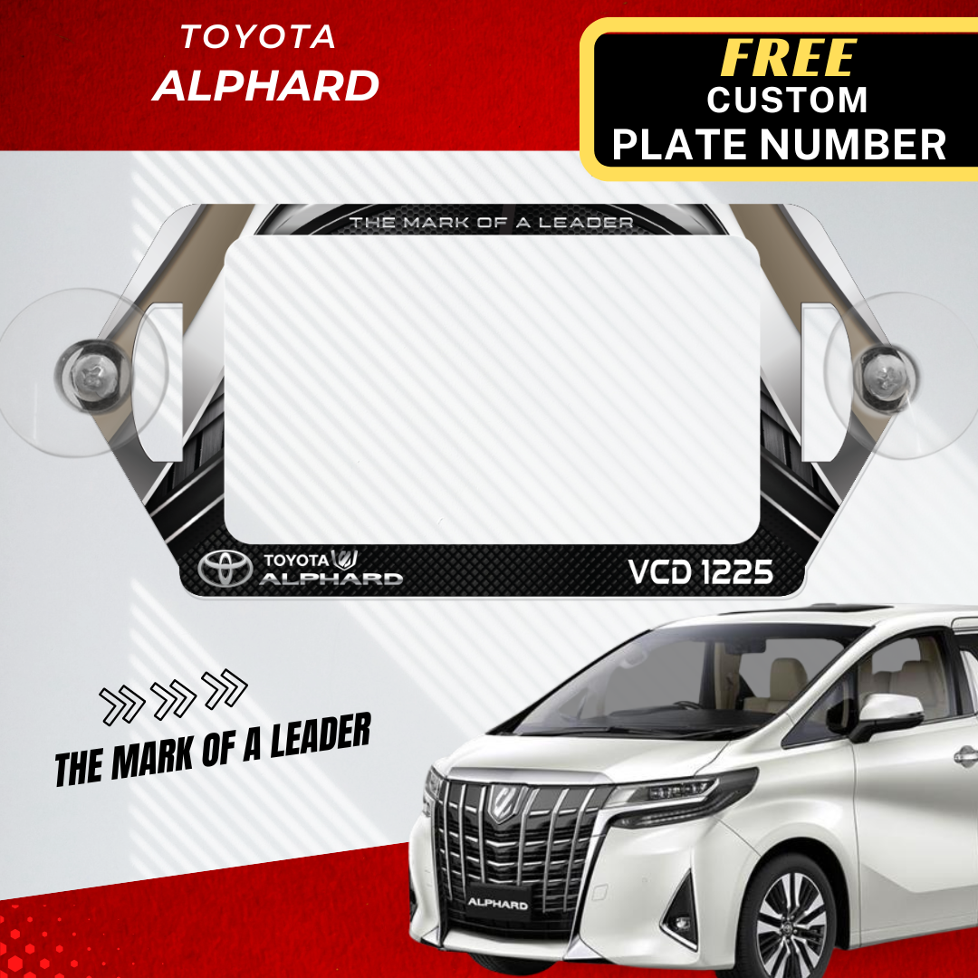 Road Tax Holder Car Toyota Alphard / Puspakom / 4X4 Lorry Van Holder ...
