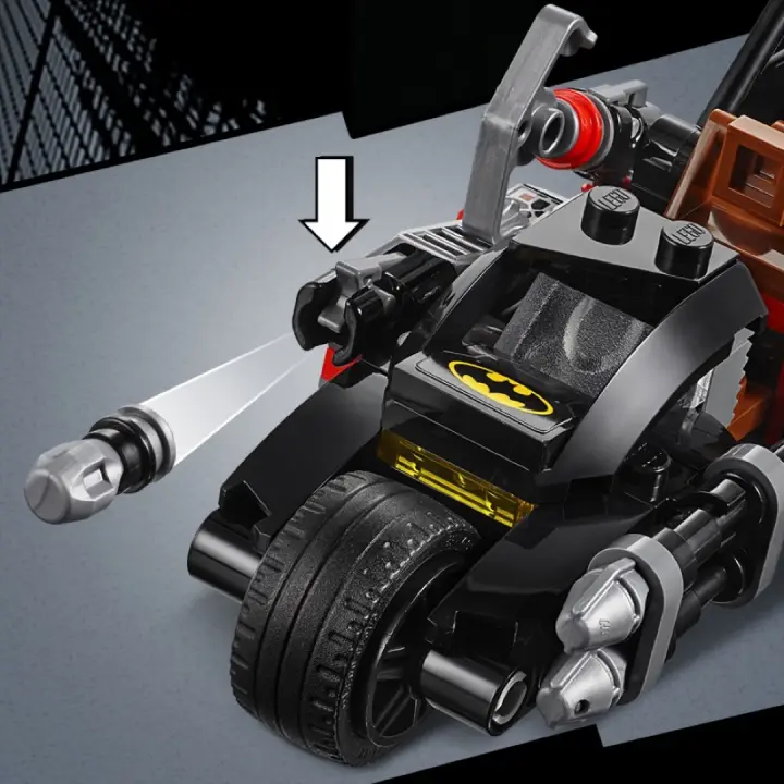 lego batman mr freeze batcycle battle
