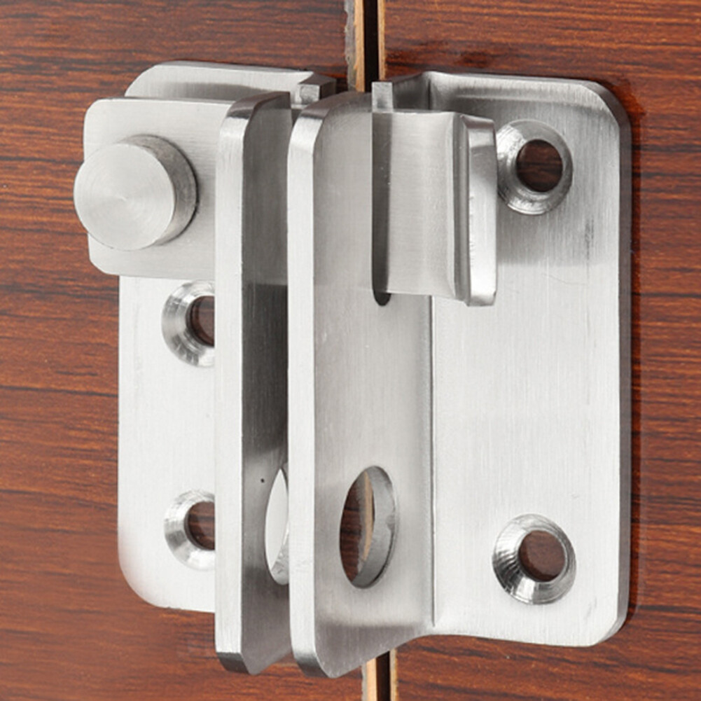 Thickened Padlock Door Hasp Latch Stainless Steel Safety Security Guard Bolt