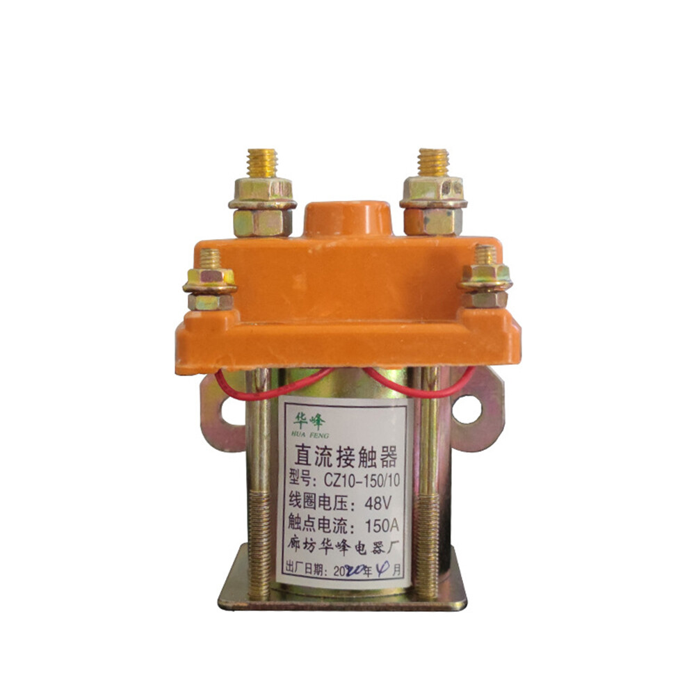 150a Motor Dc Contactor 12V-72V Relay Battery Contactor Replacement Parts For Electric Tricycle Bike Car