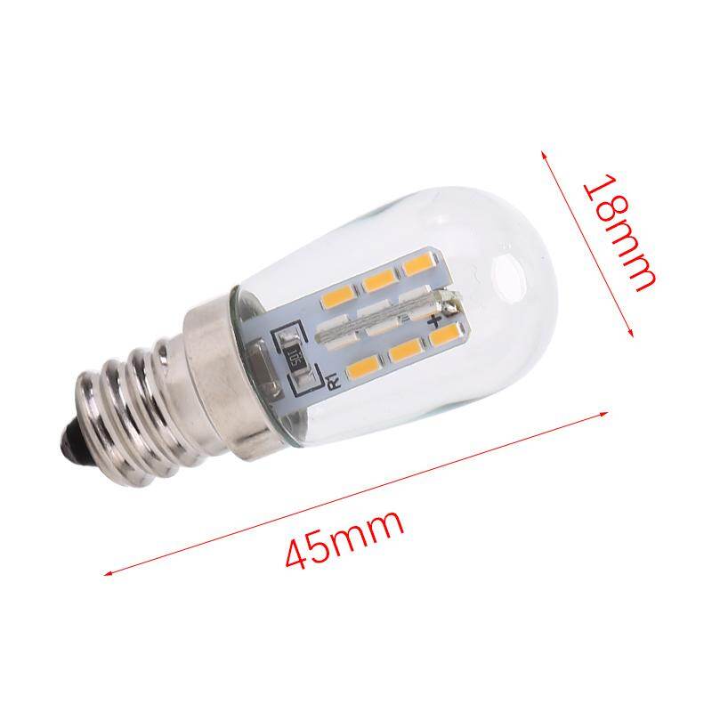 Buytra LED Light Bulb E12 Glass Shade Lamp Lighting For Sewing Machine Refrigerator