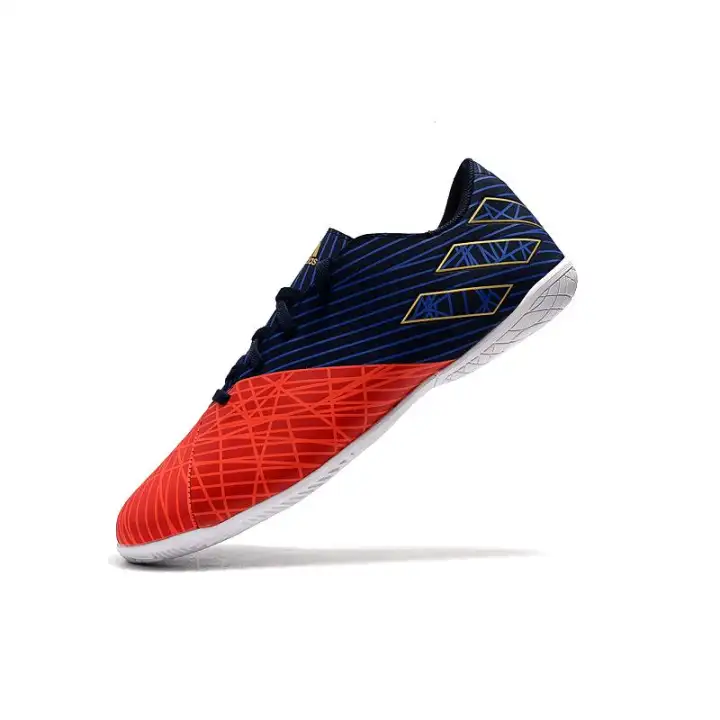 New Football Shoes Low Ankle Indoor Flat Bottom Grass Nail Nemeziz