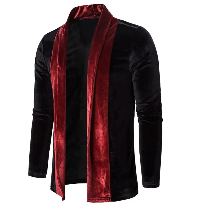 cardigan trench coat mens