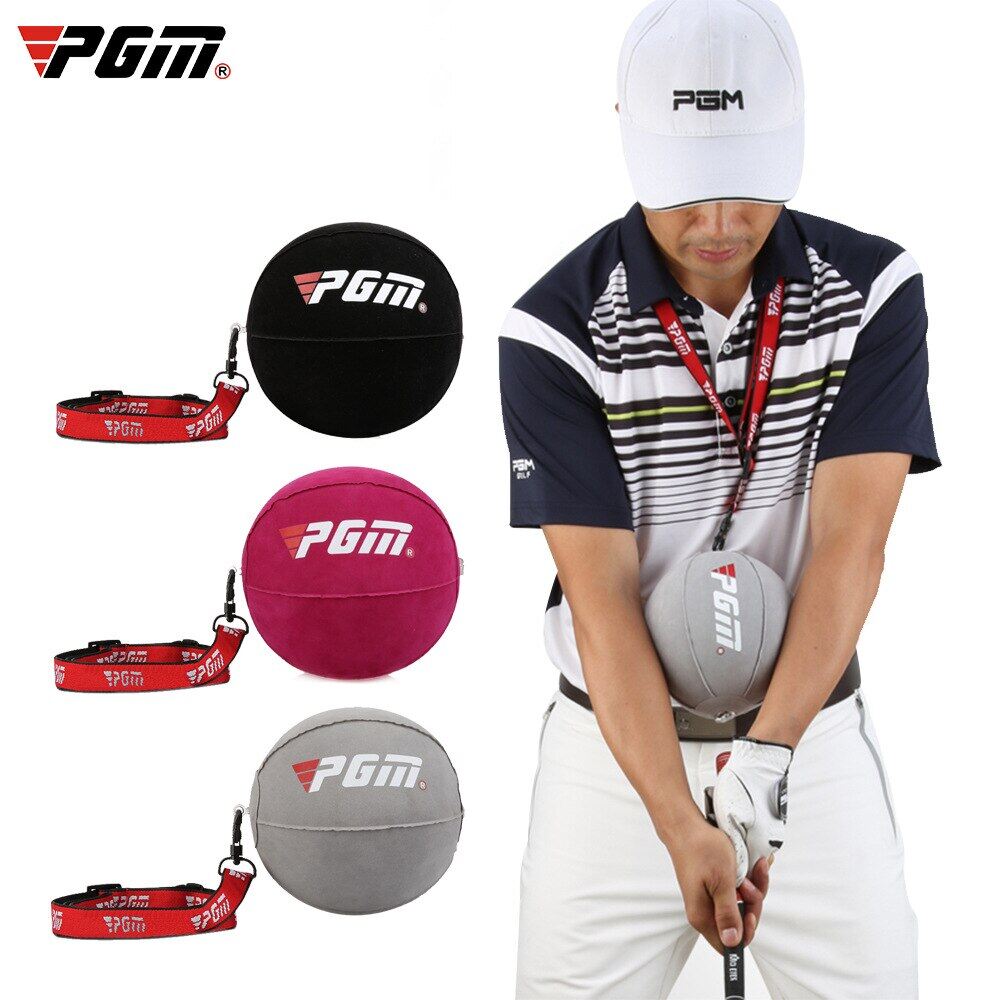 PGM Inflatable Golf Smart Ball Trainer Portable Swing Arm Corrector Posture Auxiliary Correction Training Aids Golf Accessories JZQ012