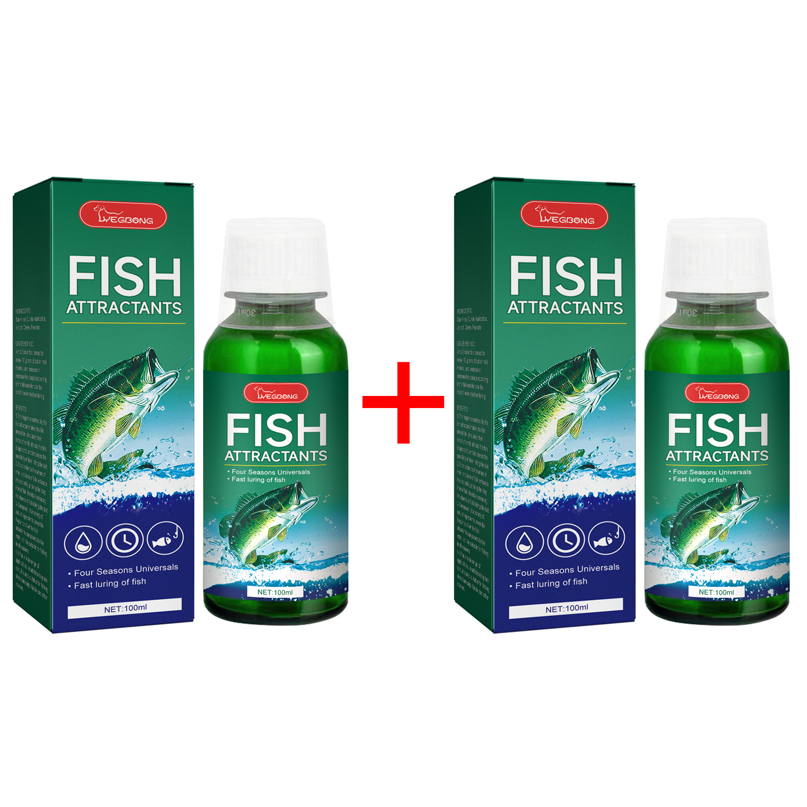 Yegbong Strong Fish Attractant Concentrated Liquid Blood Worm Scent Attractant Spray Flavor Additive Carp Bass Fishing Accessory Fishing Attractant Concentrated Fish Bait Additive Spray Fishing Lurs Freshwater Suitable for Tilapia, Crucian Carp, Carp