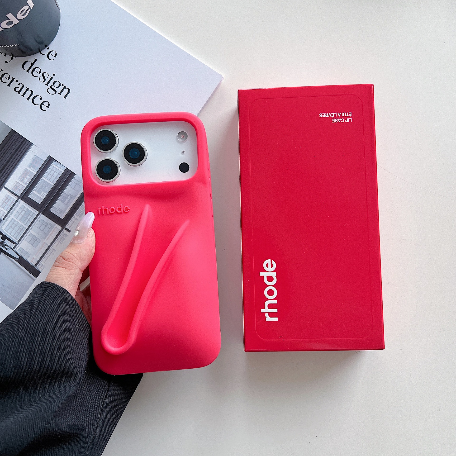 Rhode Lip Phone Case for iPhone 17 Pro Max / iPhone 17 Pro