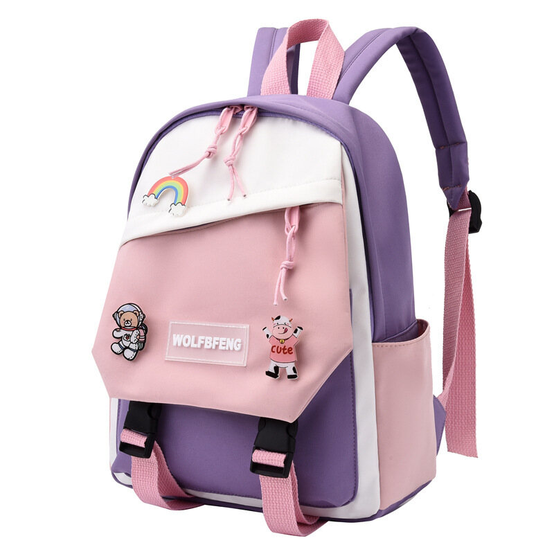 BAOLONGXIN New style kids schoolbag boy girl kindergarten schoolbag backpack for elementary school students