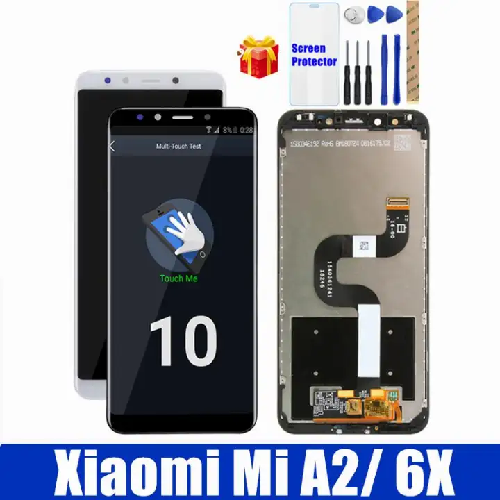 100 Tested For Xiaomi Mi A2 Lcd Display With Frame 10 Touch Panel For Xiaomi Mi 6x Lcd Screen Digitizer Replacement Spare Repair Parts Tempered Glass Repair Tools Tool Lazada Ph