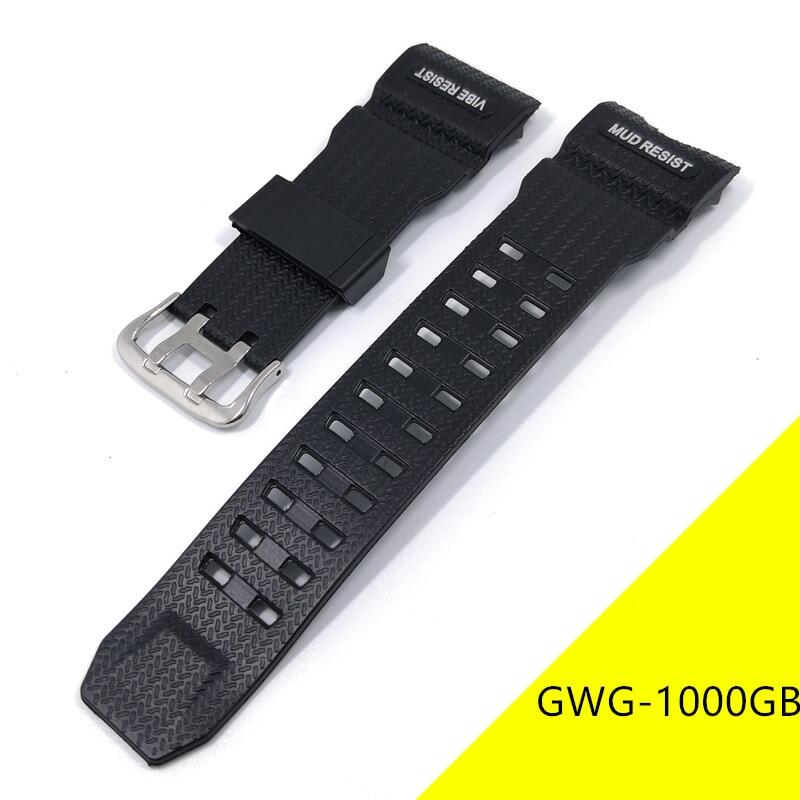 For Casio G-Shock GWG-1000GB Silicone Replacement Watchband Casio High Quality PU Sport Strap Bracelet Wrist Band Accessories