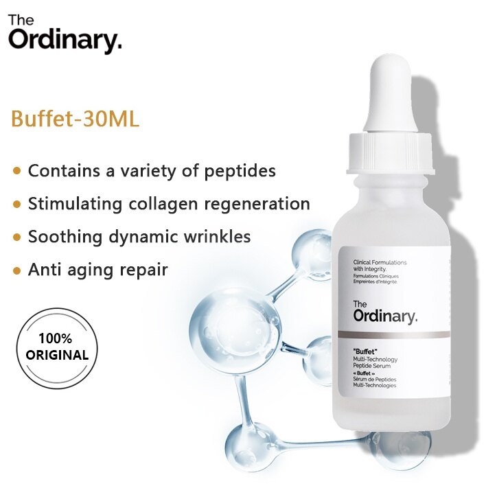 The Ordinary Anti-aging CP Set - Caffeine Solution 5% + EGCG & “ Buffet ” 2x30ml