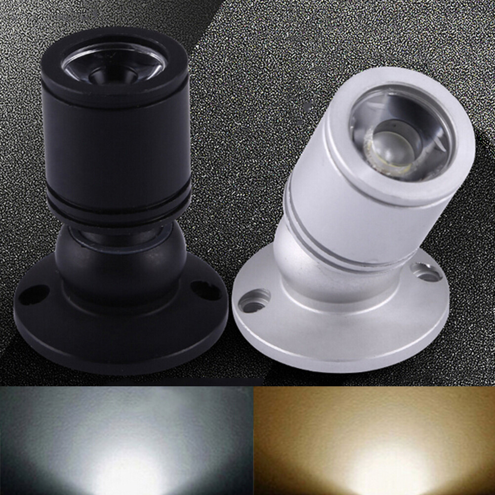1W Mini Spotlight LED Ceiling Lamp Recessed Downlight Cabinet Lighting
