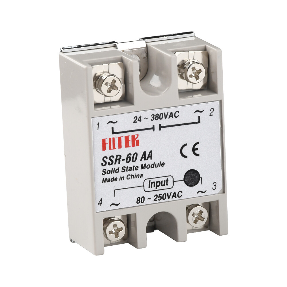 diymore SSR-10DA/25DA/40DA/50DA /60DA75DA/100DA SSR-25AA 40AA dc solid state relay. control Module Relay 3-32V Input DC 24-380V AC Outp