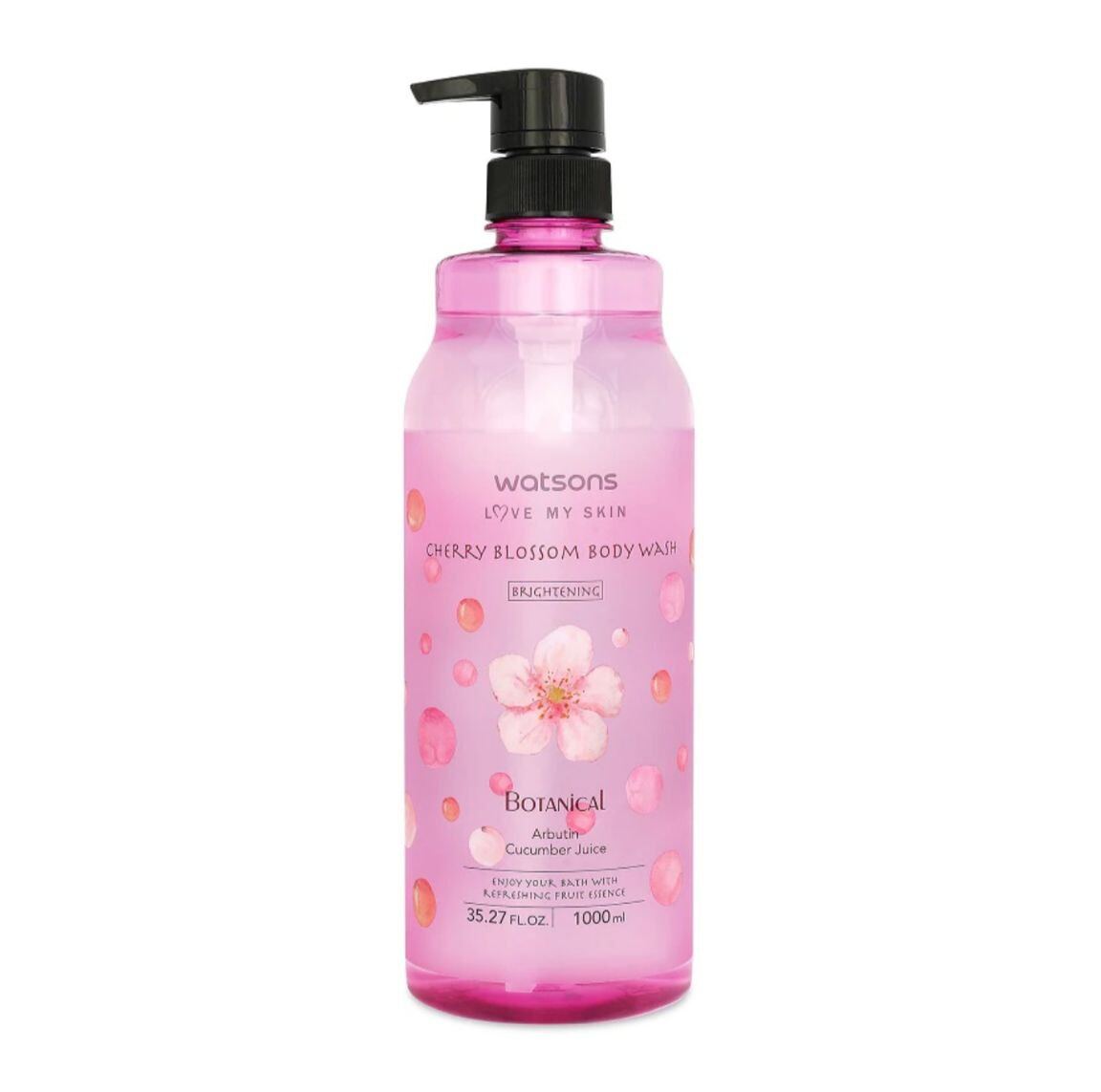 Watsons Crystal Clear Body Wash 1 Litre sabun mandi gel mandian watson