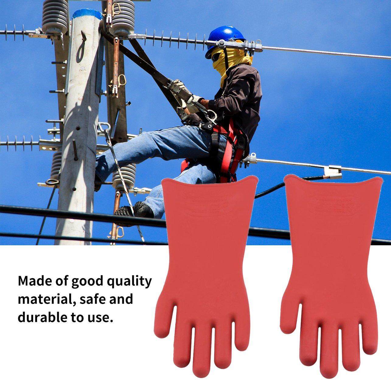 Wllw Professional Insulated Safety V High Voltage Electrical Insulating Gloves For