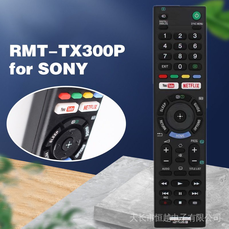 Sony 4K HDR Ultra Hd Tv RMTTX300B RMTTX300U Remote