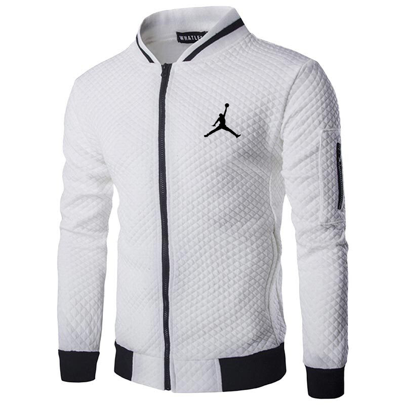 2021 Spring Autumn Sports Zippers Long Sleeve Hoodie Men's Coat Jacket Plus Size Men's Sweatshirt print Coat