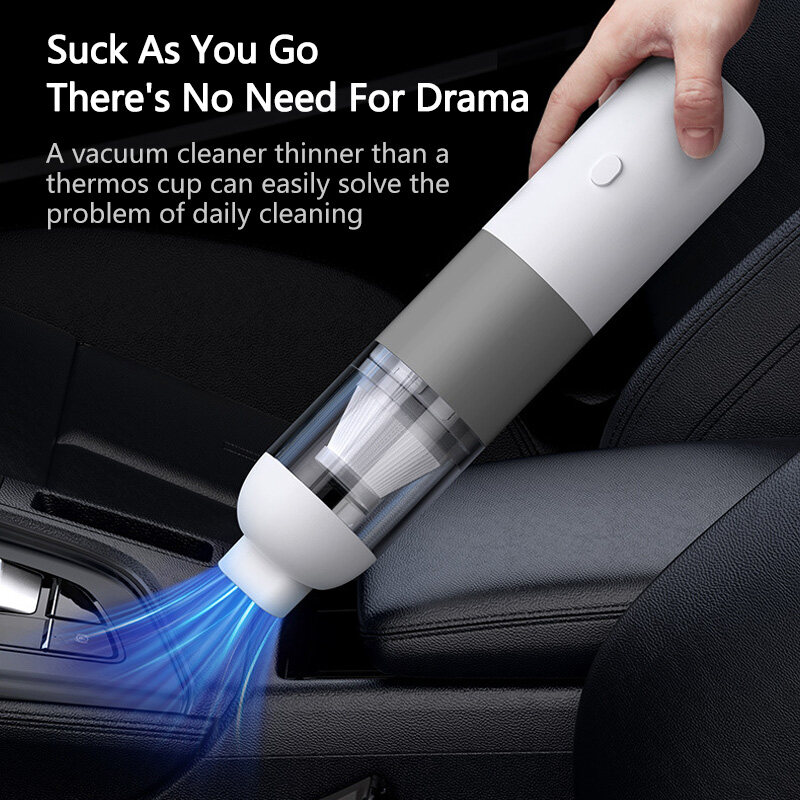 V01 20000Pa Car Vacuum Cleaner Portable Vacuum Cleaner Mini Wireless