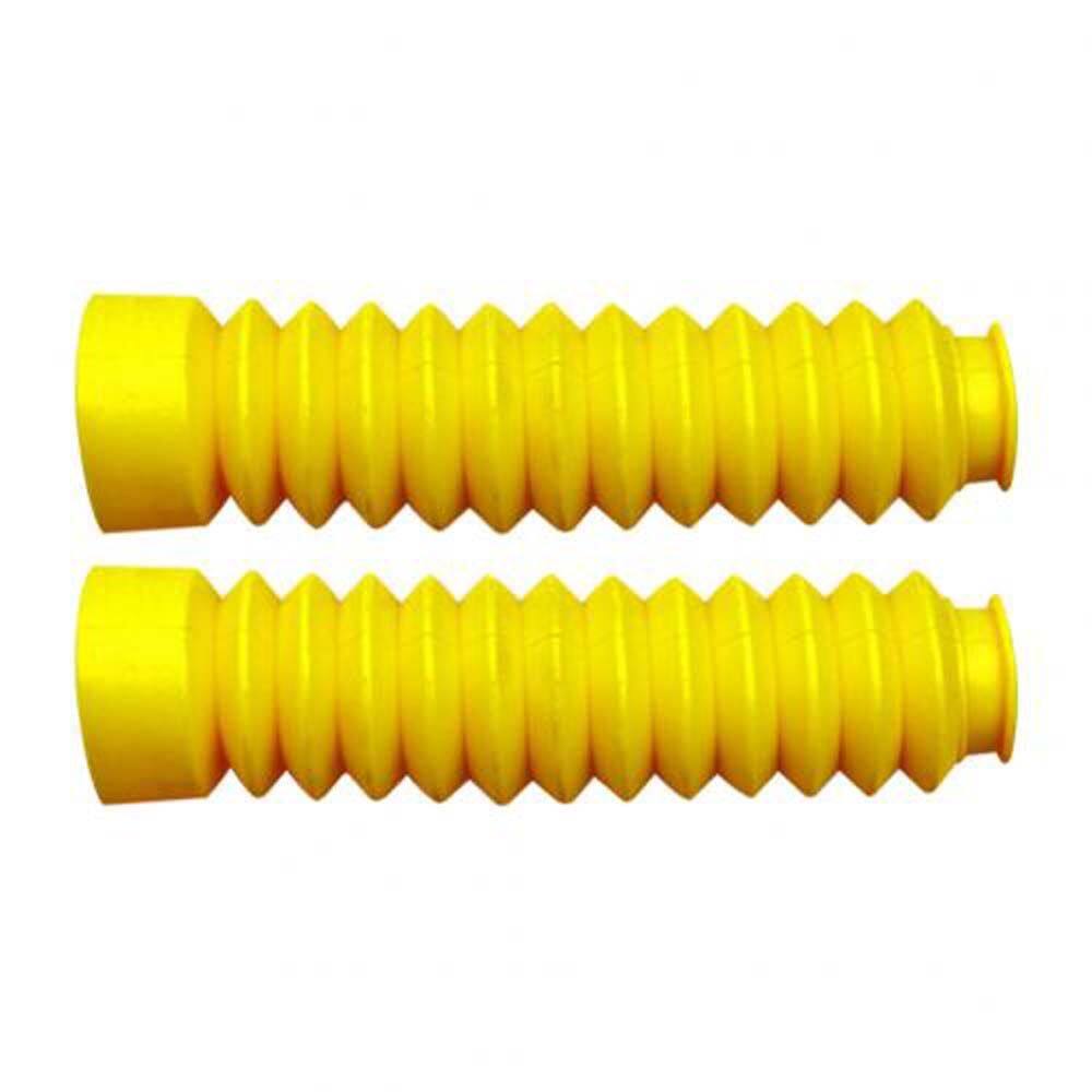 DFDFF Shockproof Dustproof Gators Gaiters Rubber Motorcycle Front Fork Cover Shock Dust Guard Front Fork Boot Cover Shock Damping Dust Coverb Phụ kiện điện tử xe máy