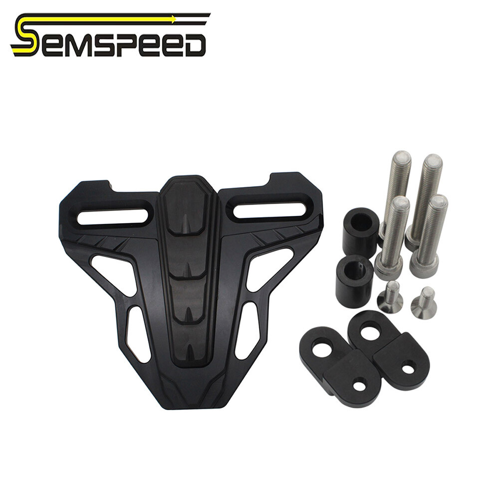 SEMSPEED 1 Cái Phổ Trước Xe Máy Phanh Đĩa Caliper Bơm Bọc Bảo Vệ Cho Honda Air Blade 150 Bấm 150i 125i Vario 150 SH AB XRM125
