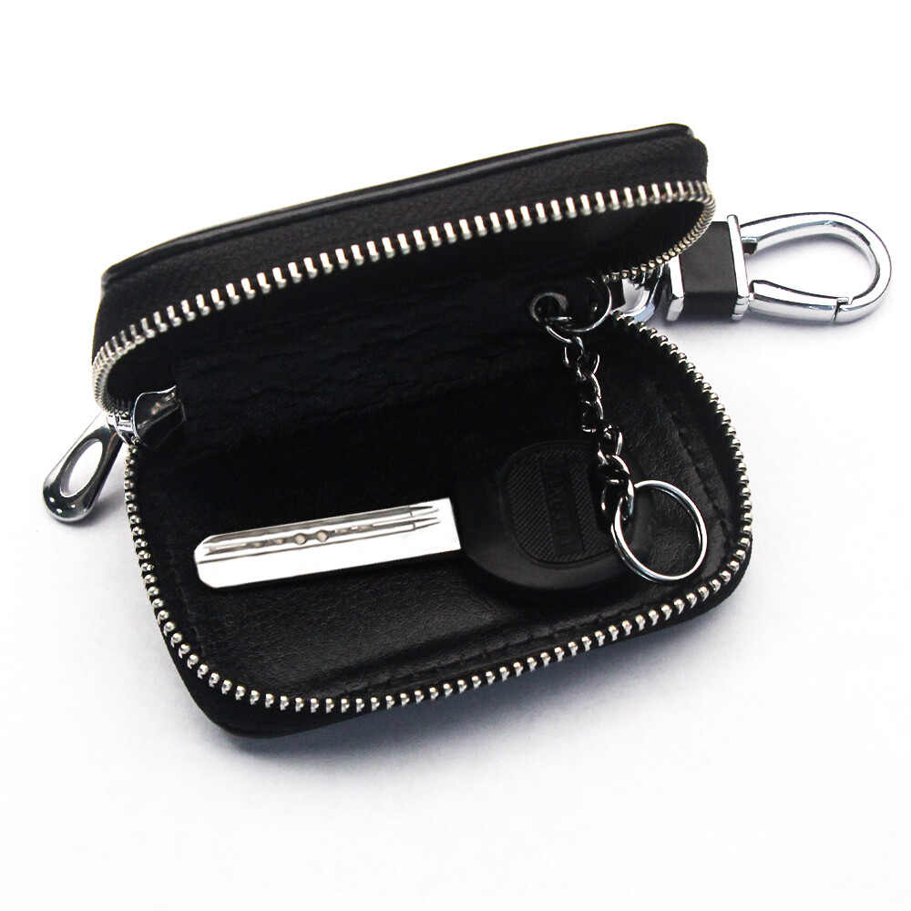 Universal Car Key Case Cover Bag Auto Key Holder Men Wallet Logo ...