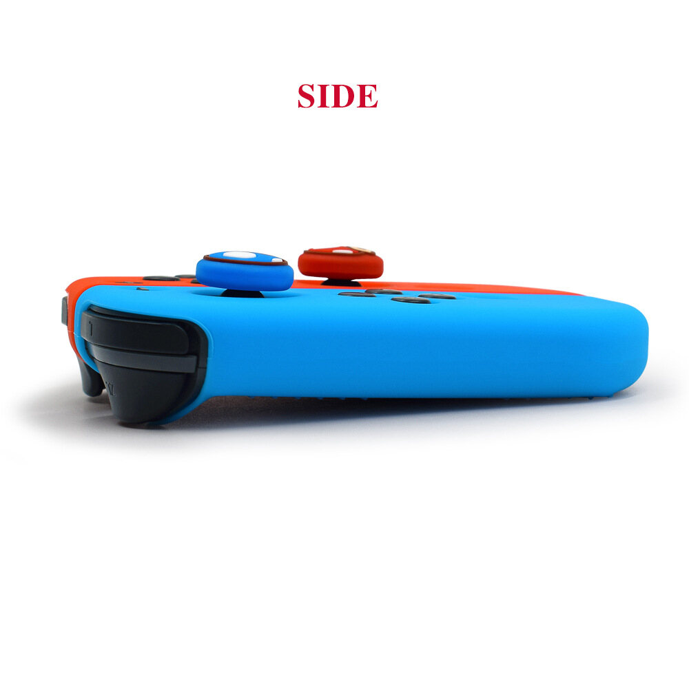 Silicone Handle Cover Non-slip Drop-resistant Protective Sleeve Compatible For Nintendo Switch Joycon