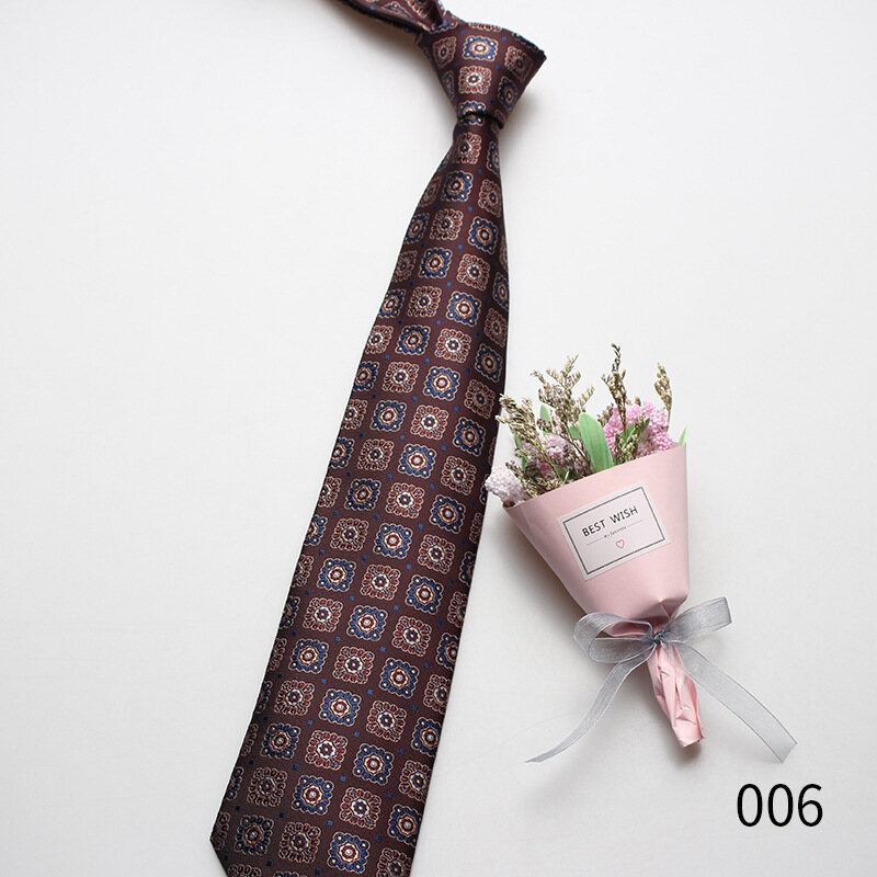 2022 new tie 8cm striped tie
