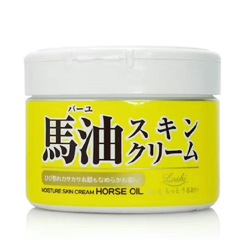 Japan LOSHI Hokkaido horse oil cream moisturizing anti-cracking men and ...