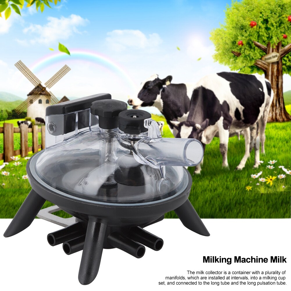 Allinit 240cc Cow Use Milking Claw Milk Collector Tool Replacement Accessories for Cow Milking Machine