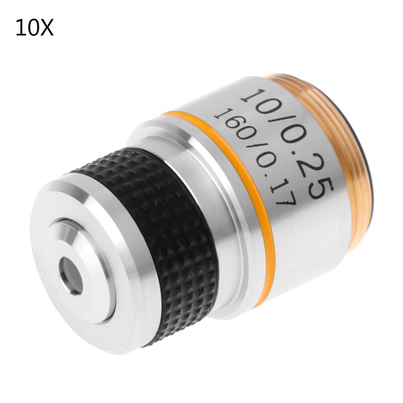 4X10X40X 100X Thấu Kính Tiêu Sắc Cho Kính Hiển Vi Sinh Học 185