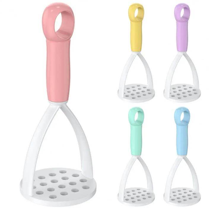 YESPERY PP Pressed Potato Masher Puree Potato Pusher Smooth Mashed Potatoes Crusher Fruit Tools Kitchen Supplies