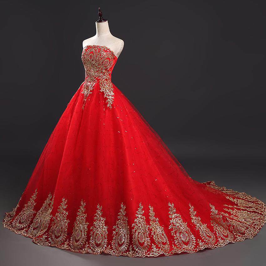 long tail gown style