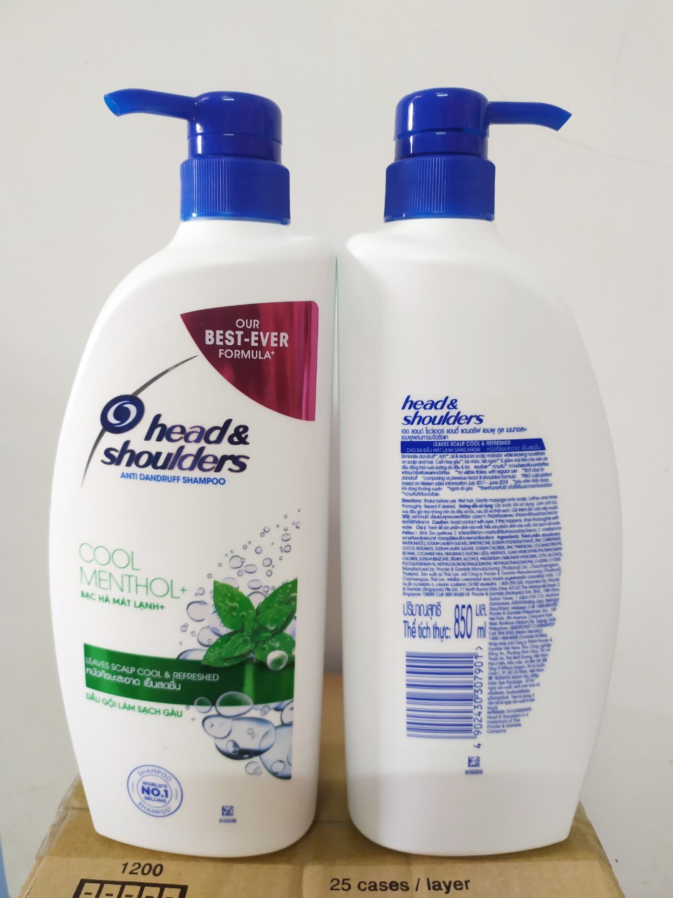 [ DIỆU ANH GIÁ TỐT ] Dầu Gội Head & Shoulder Chính Hãng Thái Lan 850ml