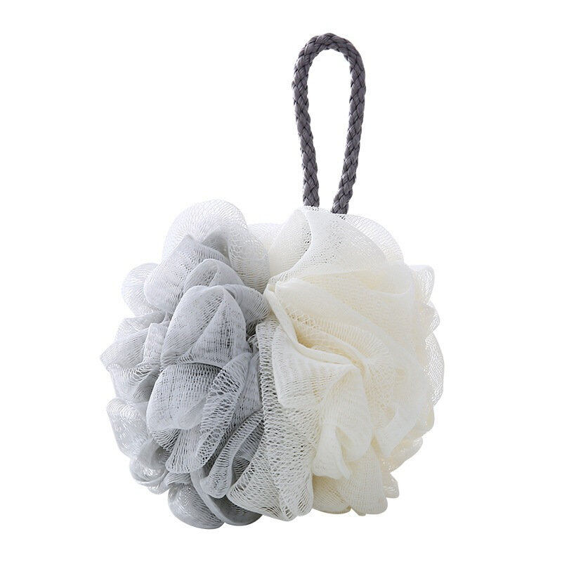 Two-color Large Bath Ball Bath Flower Bath Ball Bathroom Bath Foaming Ball Soft Skin Cleansing Tool
