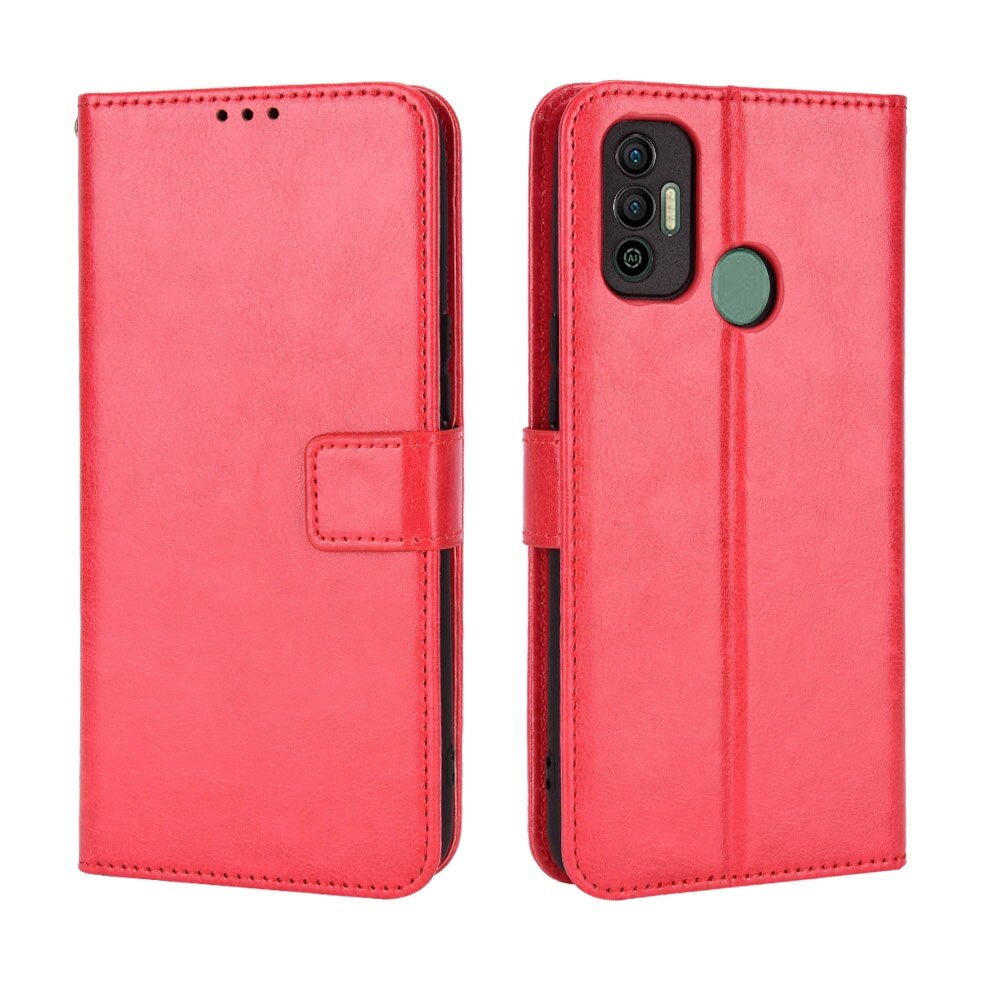 Tecno spark 7 / spark 7t case wallet pu leather back cover casing tecno spark 7t spark7 phone case flip