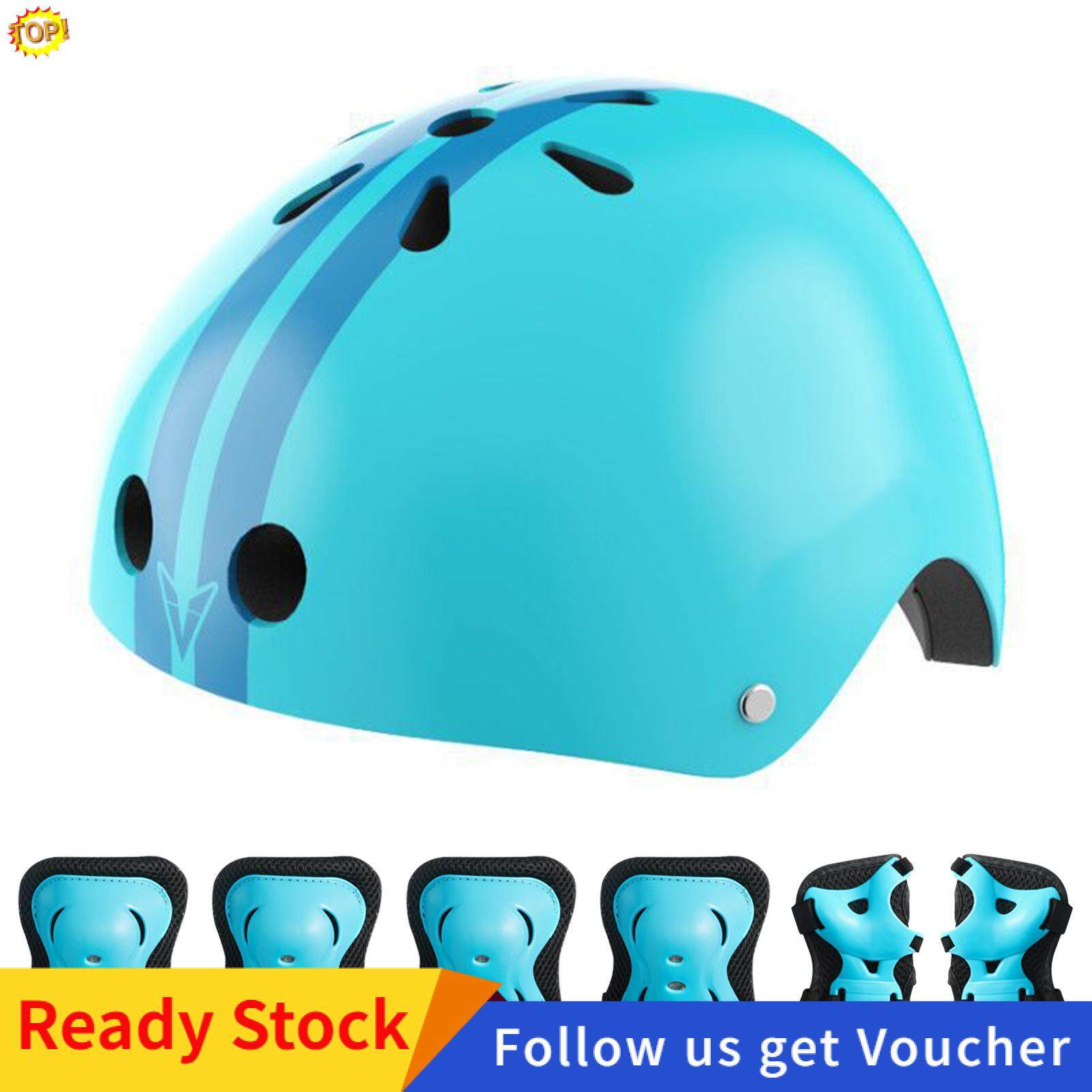 childrens helmet and pads set