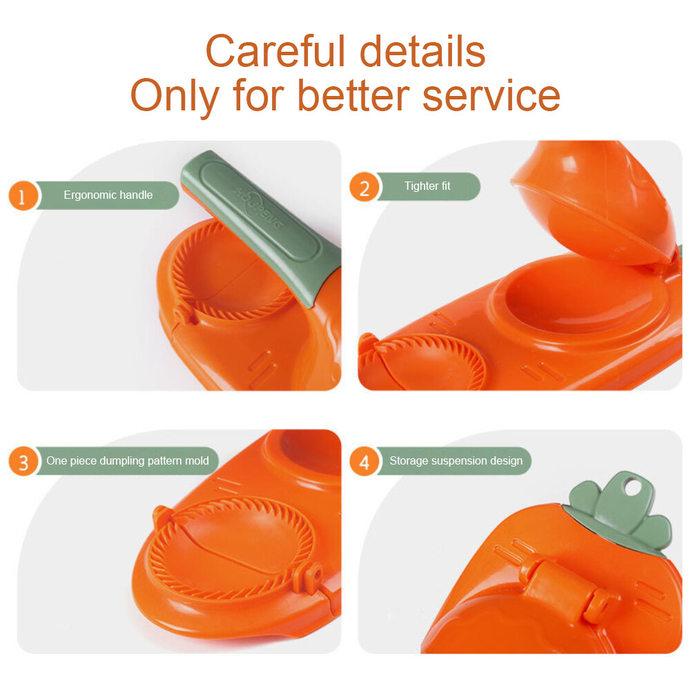 【ypass】【fast delievery+cod】2 in1 Dough Pressing Tool Set Dumpling Maker Mould Manual Press Dumpling Skin Mold Dumpling Mould Baking Portable Dumpling Skin Press Dumpling Wrapper Maker