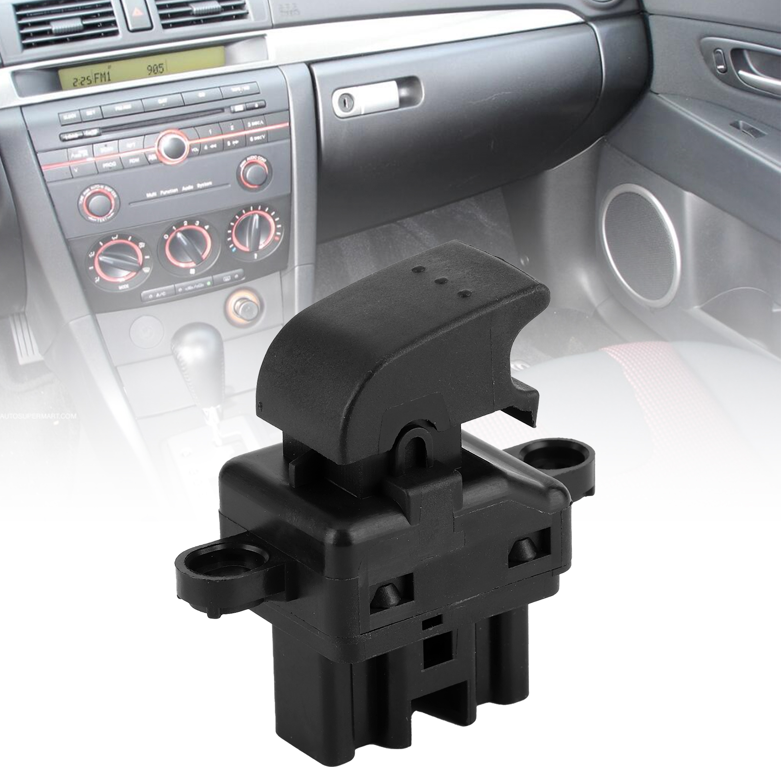 Window Control Switch Automotive Power Window Switch Window Switch Button for Car Maintenance Mazda 3 4 Door Sedan