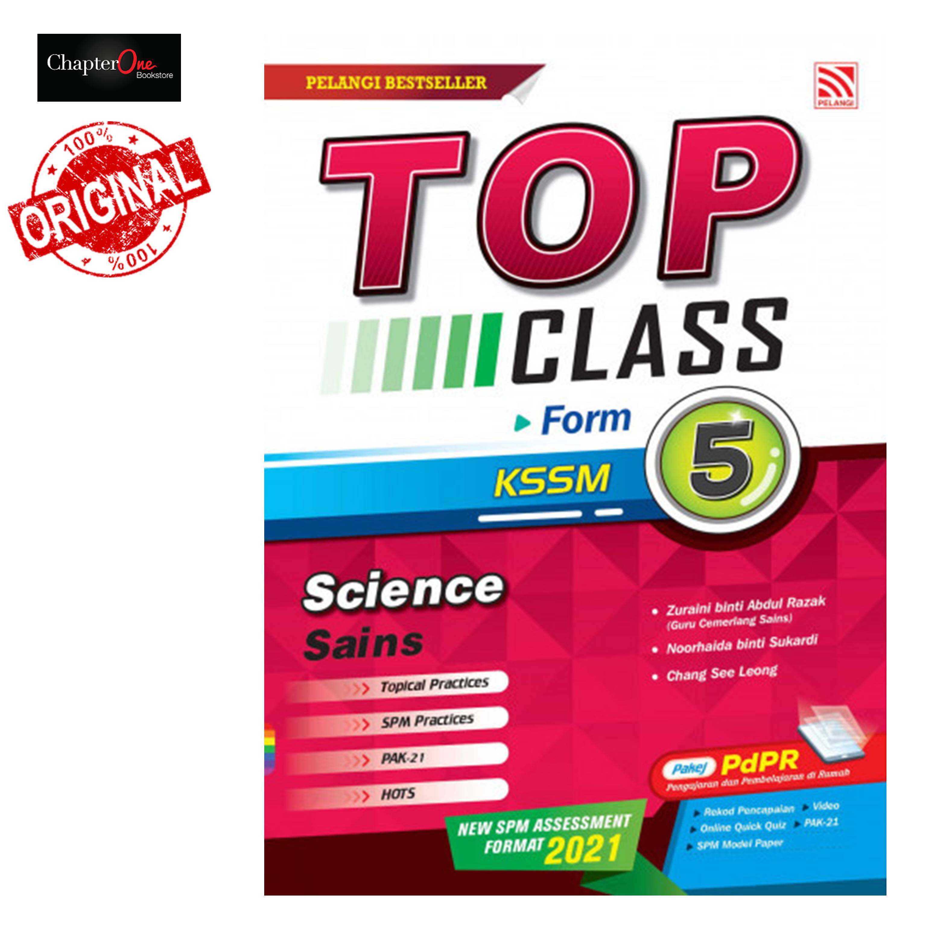 Top Class Form 5 Kssm Science Sains 2021 Lazada