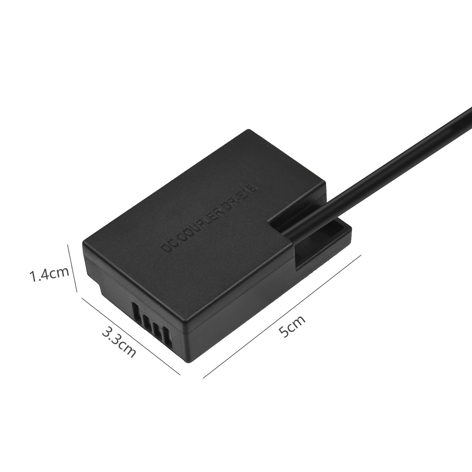 Type C to DR-E18 DC Coupler LP-E17 Dummy Battery Replacement for Canon RP  EOS 77D 200D 250D 750D 760D 800D 850D Rebel T6S T6i T7i T8i SL2