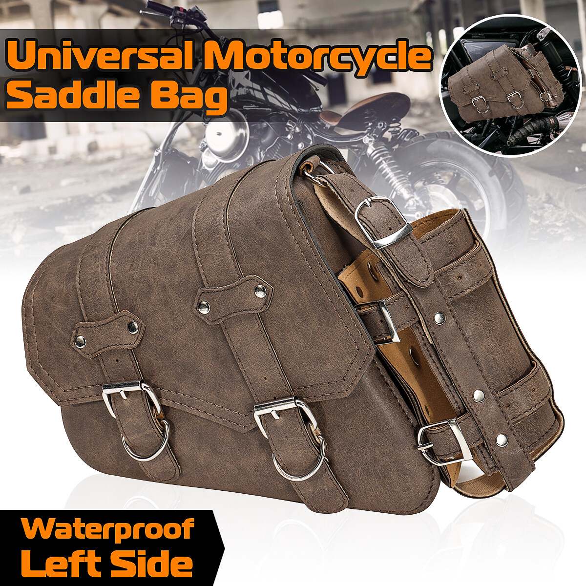 vintage motorcycle saddlebags